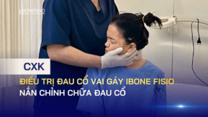 Điều trị đau cổ vai gáy iBONE FiSiO nắn chỉnh chữa đau cổ