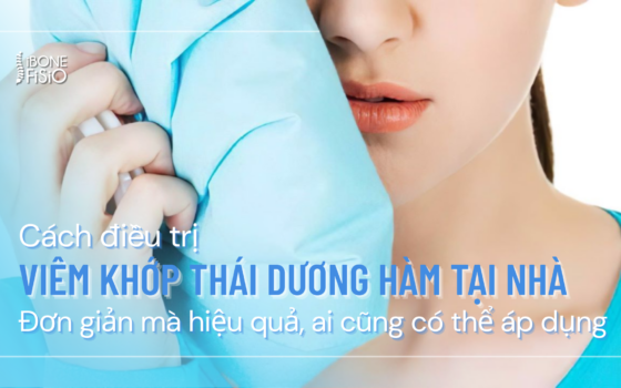 Cách điều trị viêm khớp thái dương hàm tại nhà