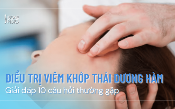 Điều trị viêm khớp thái dương hàm