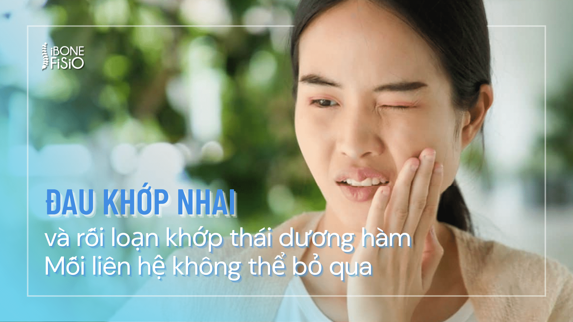 Đau khớp nhai