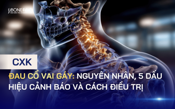 Đau cổ vai gáy: Nguyên nhân, 5 dấu hiệu cảnh báo và cách điều trị