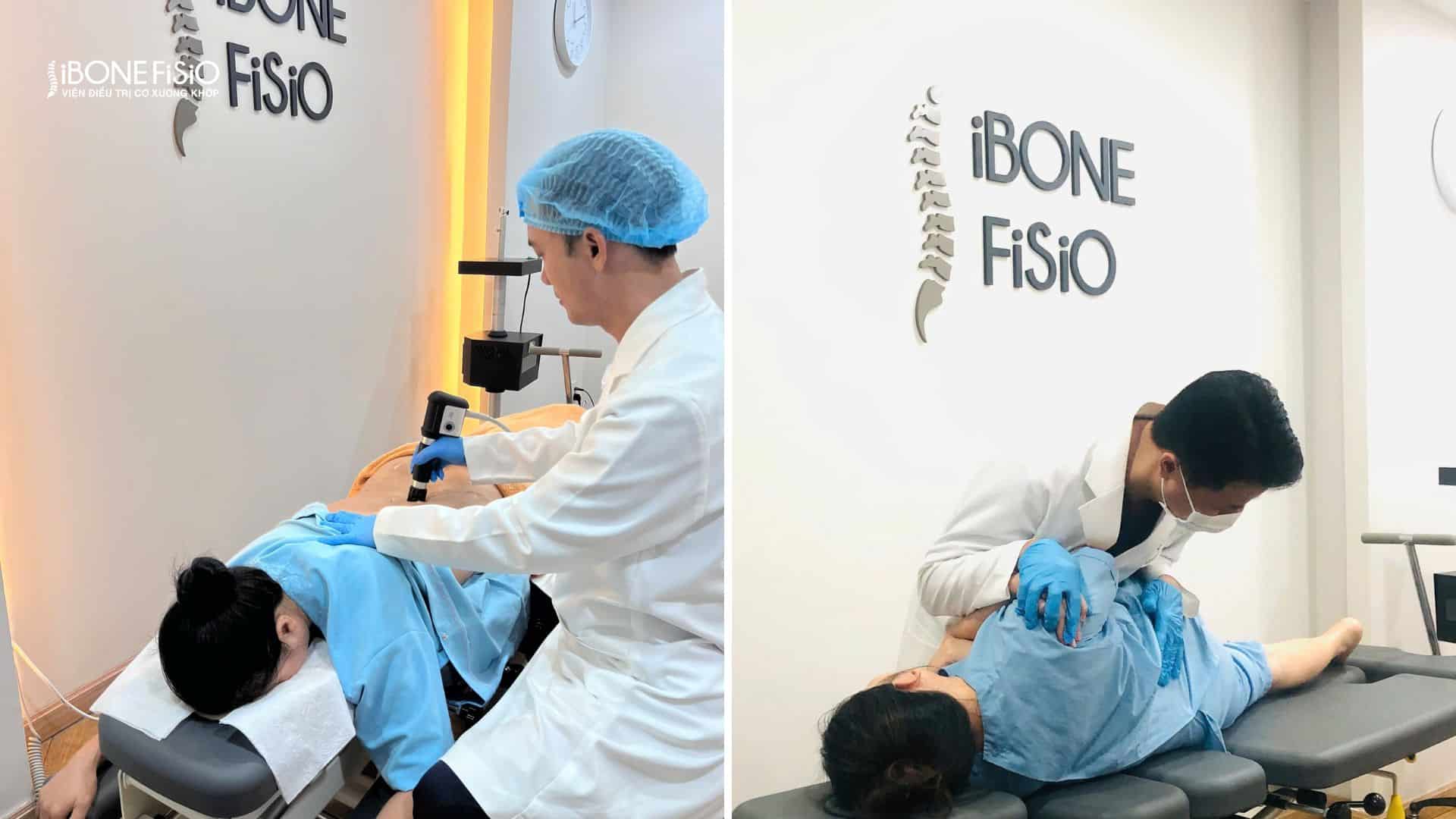 Đau lưng kéo dài khám ở đâu Gò Vấp để điều trị hiệu quả an toàn 5 Nắn chỉnh lưng chuyên sâu tại iBONE FiSiO