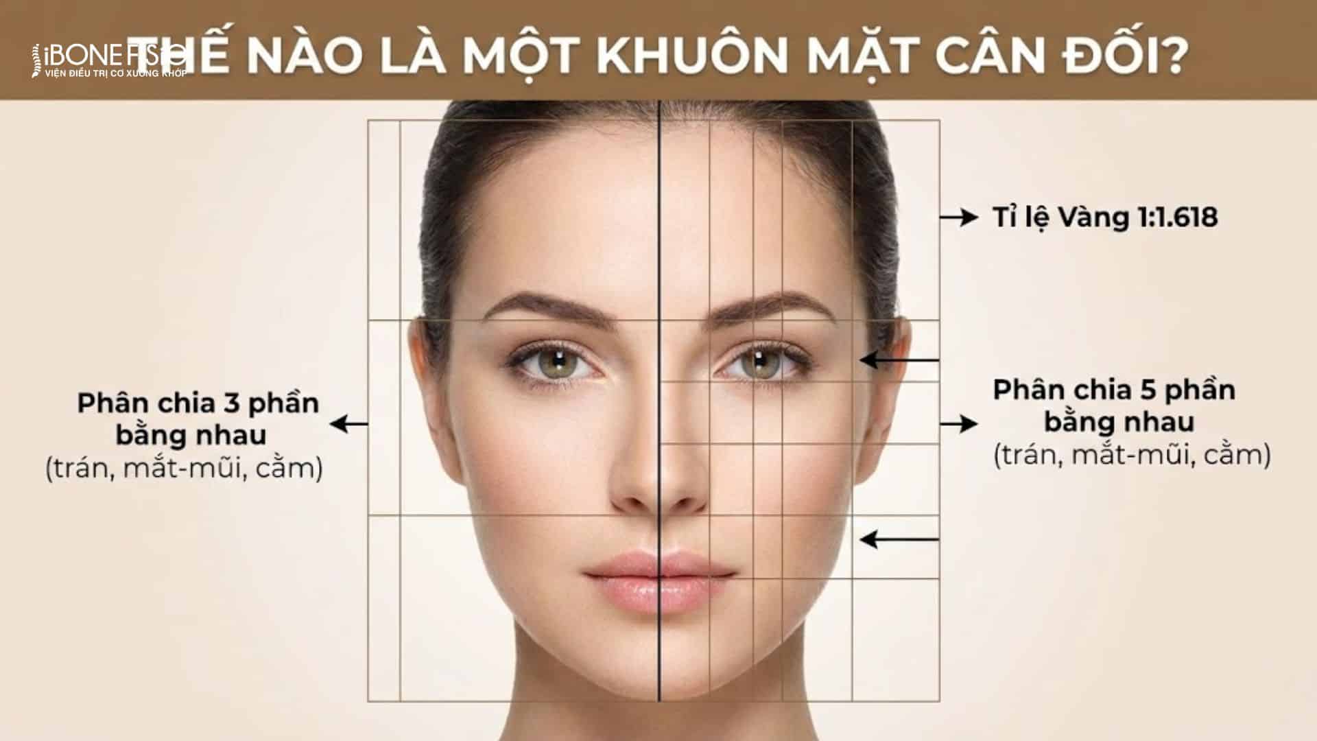 Dấu hiệu nhận biết lệch mặt: 5 Cách tự kiểm tra chuẩn xác tại nhà 3 Gương mặt tỉ lệ đẹp cân đối