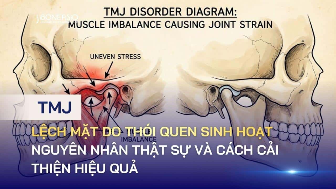 Lệch mặt do thói quen sinh hoạt: Nguyên nhân thật sự và cách cải thiện hiệu quả