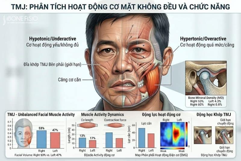 Nhai 1 bên bị lệch mặt và cách khắc phục hiệu quả theo từng nguyên nhân 7 Cơ mặt bị mất hoạt động một bên