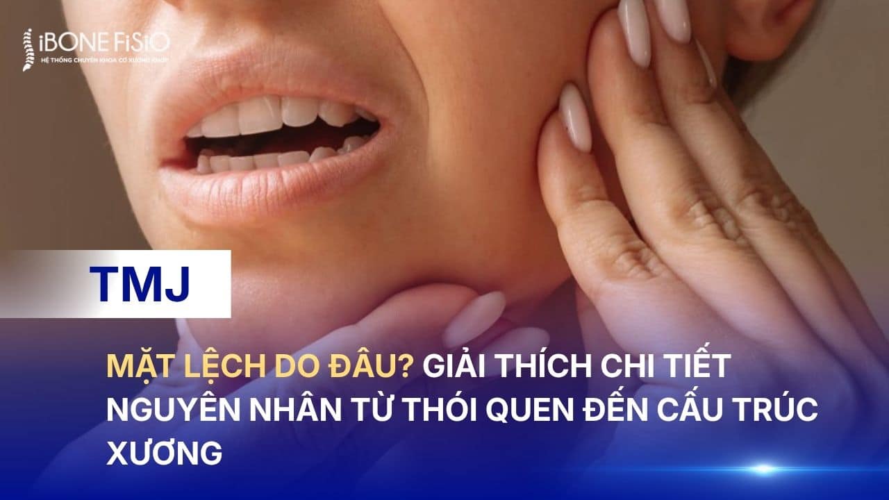 Mặt lệch do đâu? Giải thích chi tiết nguyên nhân từ thói quen đến cấu trúc xương