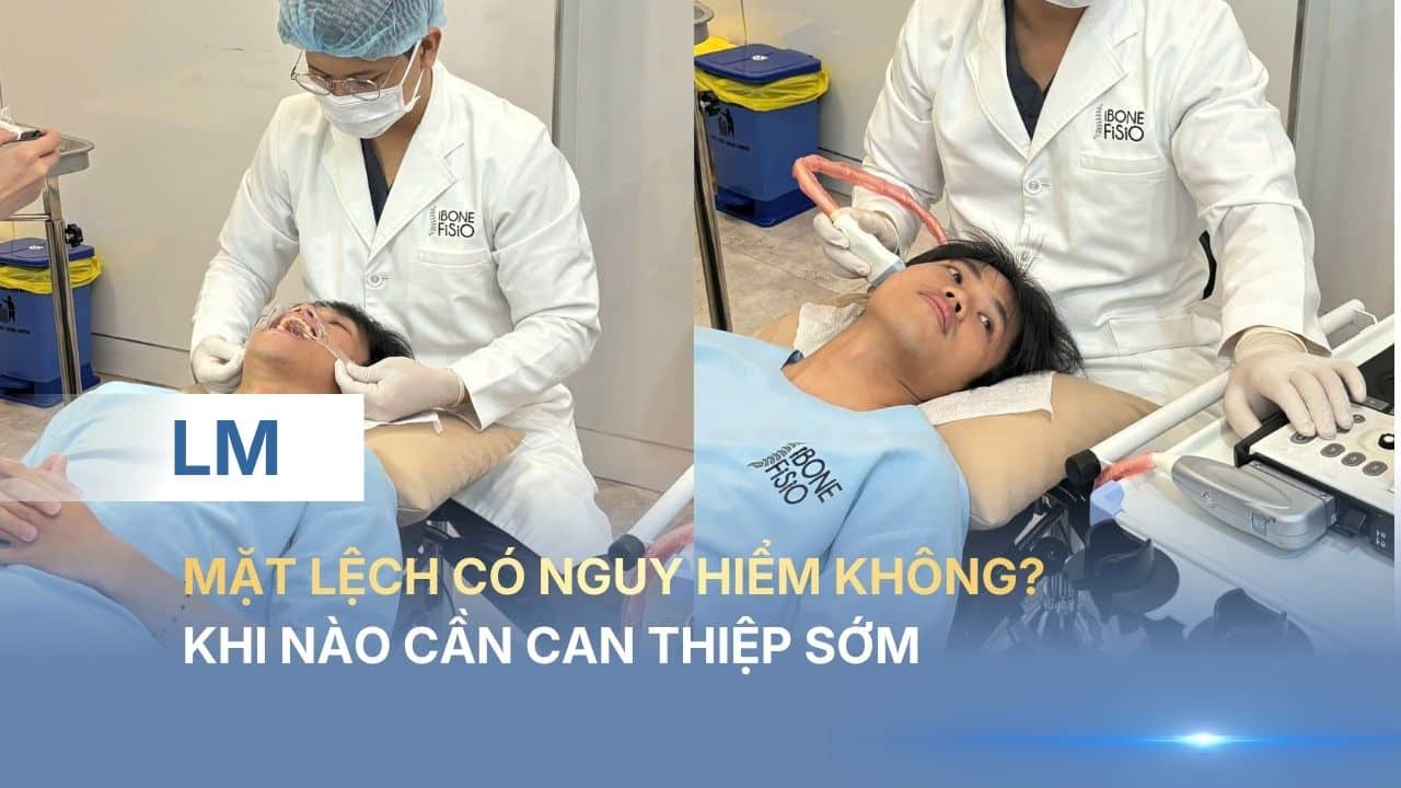 Mặt lệch có nguy hiểm không? Khi nào cần can thiệp sớm
