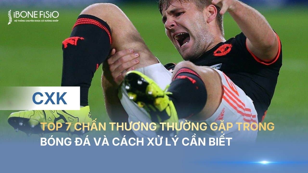 Top 7 chấn thương thường gặp trong bóng đá và cách xử lý cần biết